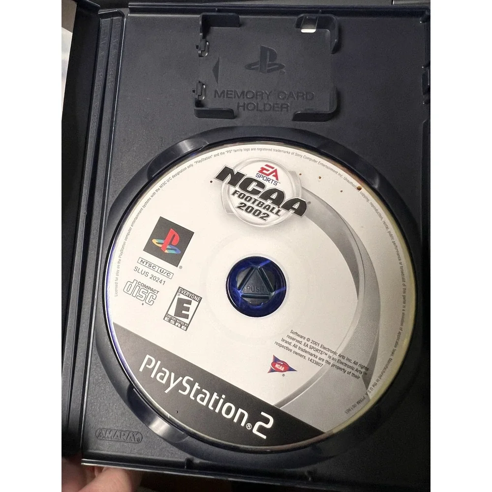 027-009 EA SPORTS NCAA FOOTBALL 2002 (Sony PlayStation 2, PS2 CIB GAME Complete‎